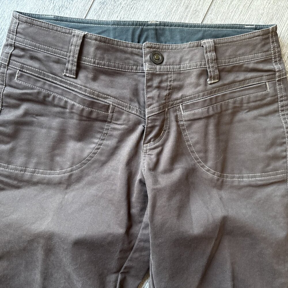 Kuhl Pants Womens 4 Brown Born In The Mountains Cargo Hiking Outdoor cargo - Picture 2 of 9